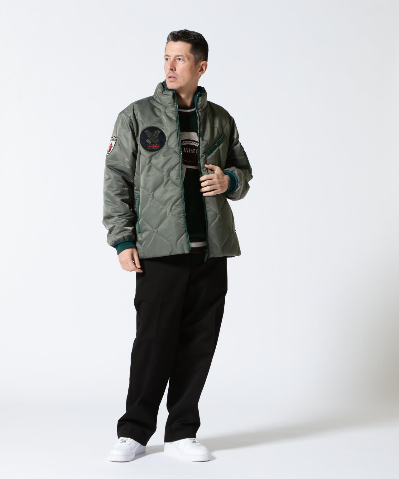 WEB&DEPOT限定》USCG PADDING JACKET / USCG パディング | AVIREX