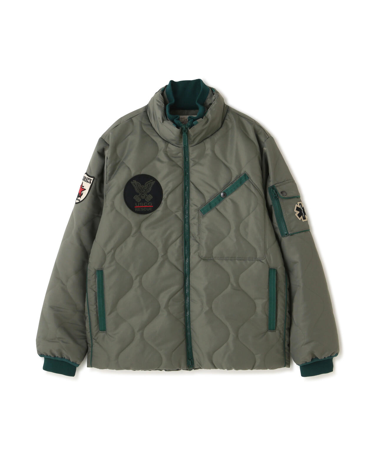 WEB&DEPOT限定》USCG PADDING JACKET / USCG パディング | AVIREX