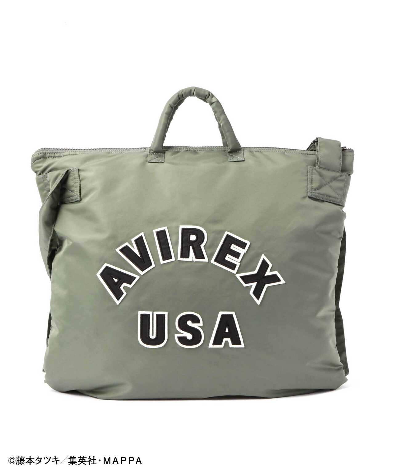 チェンソーマン × ONEMADE AVIREX》SPECIAL HELMET BAG | AVIREX