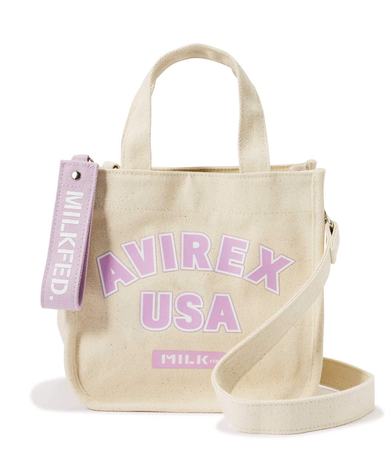 ≪MILKFED.×AVIREX≫MINI TOTE BAG/ ミニトートバッグ | AVIREX