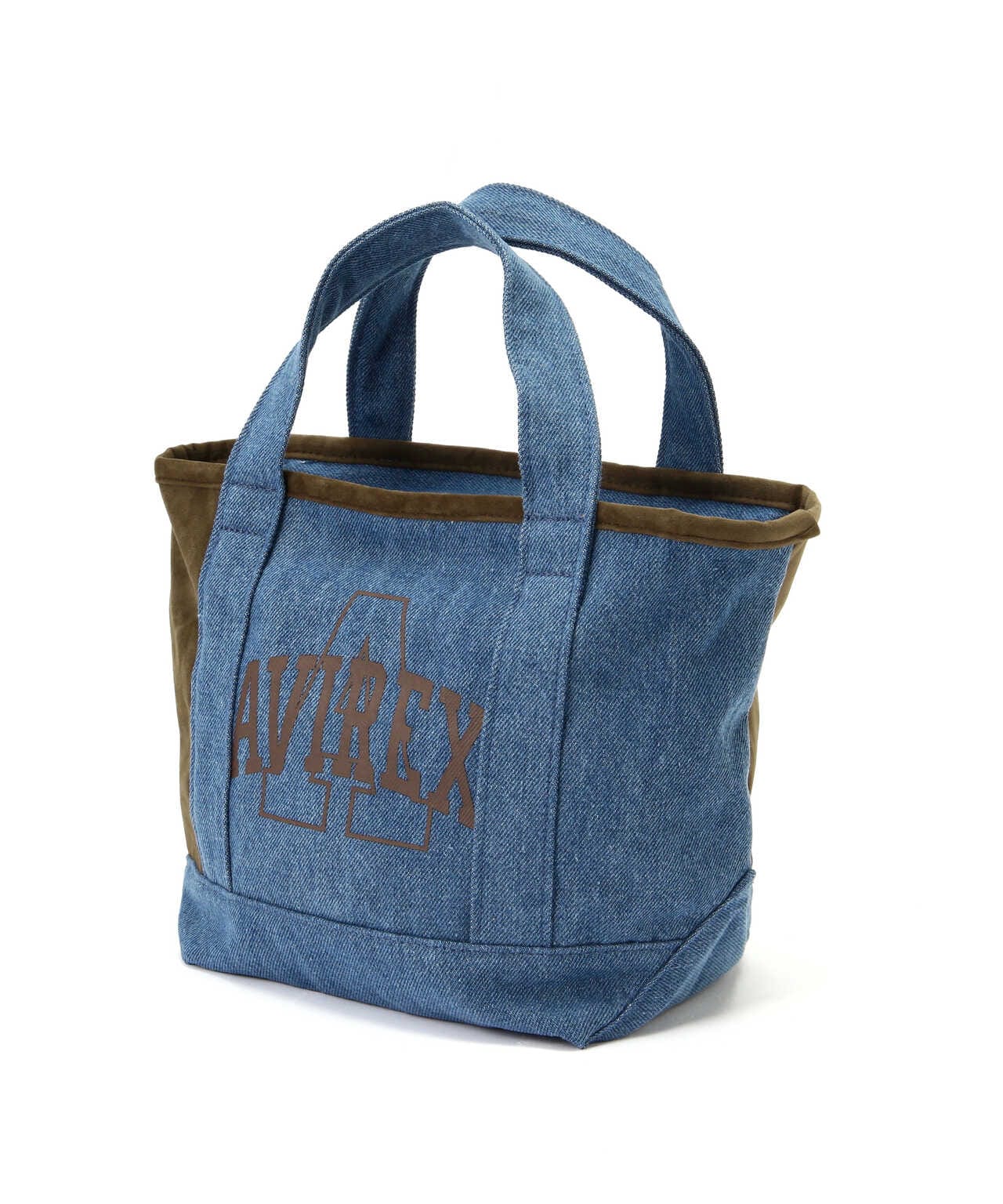 ≪直営店限定≫DENIM×SUEDE MINI TOTE BAG/ デニム×スエード