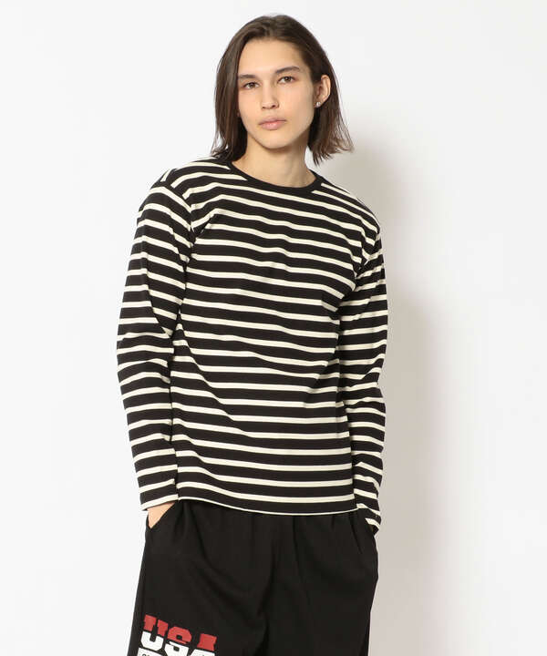 《DAILY/デイリー》 LONG SLEEVE BORDER T-SHIRT/長袖 ボーダー Tシャツ