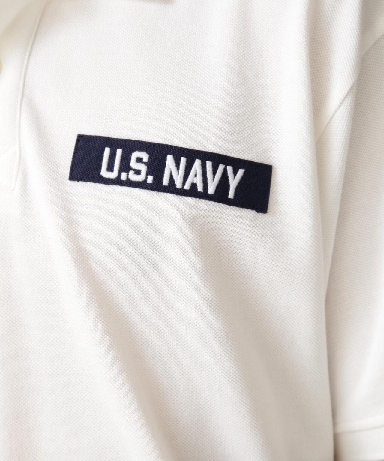 ネイバル パッチド ポロシャツ/NAVAL PATCHED POLO SHIRT