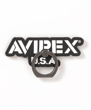 《直営店限定》BUNKER RING 'AVIREX' / バンカー リング / スマホリング