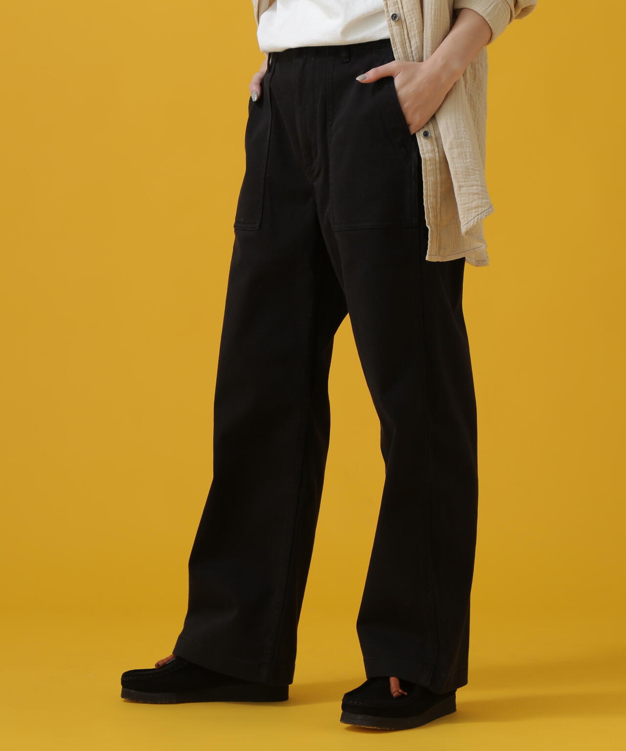 BAKER SEMI STRAIGHT PANTS/ ベイカーセミストレートパンツ | AVIREX