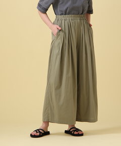 TACK GATHERS CULOTTES PANTS/ タックギャザーキュロットパンツ