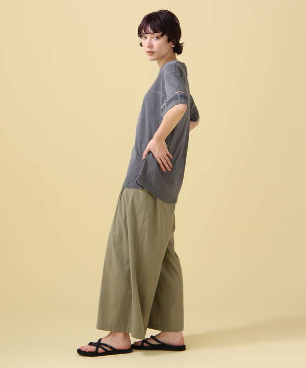 TACK GATHERS CULOTTES PANTS/ タックギャザーキュロットパンツ