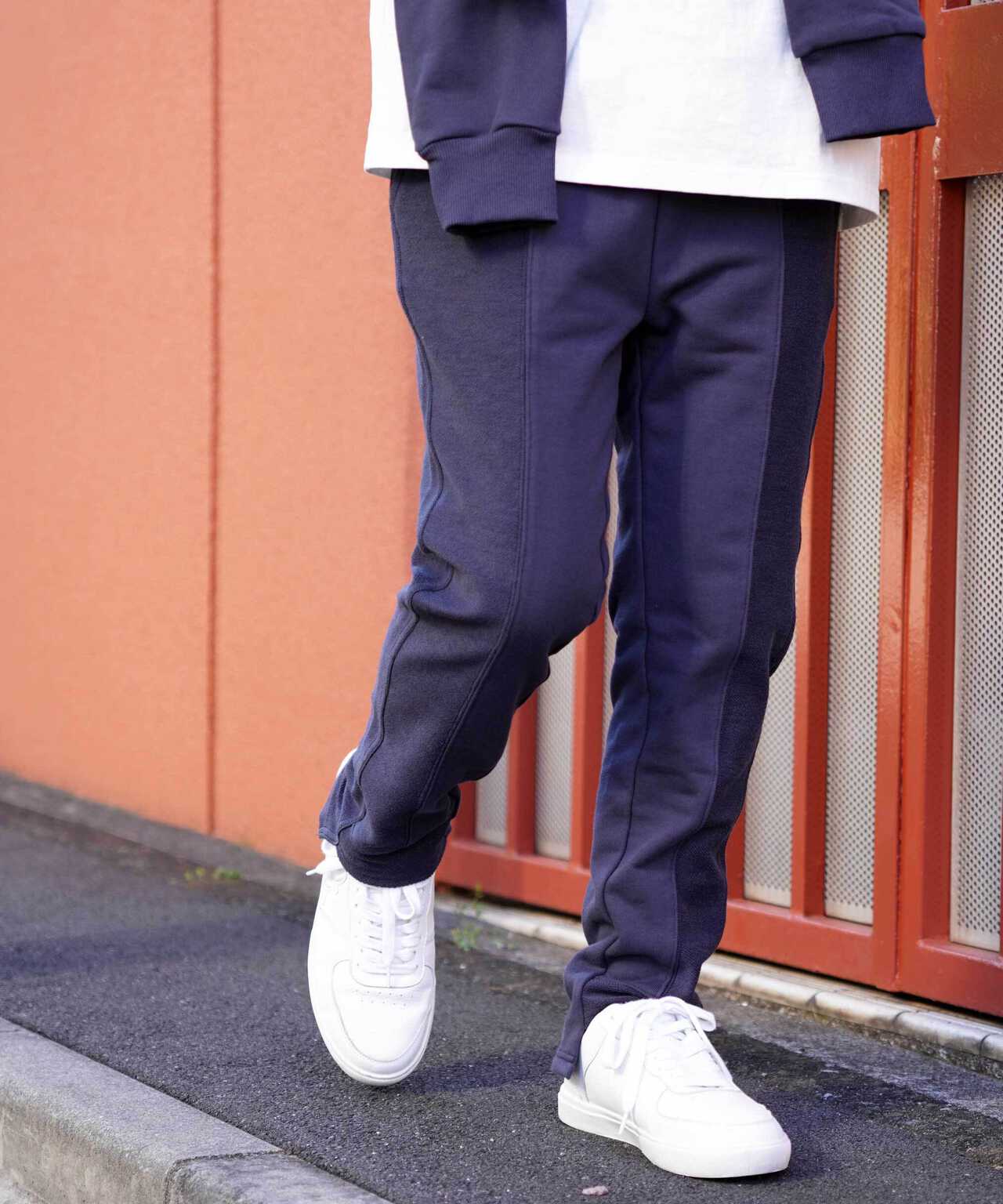 《WEB&DEPOT限定》SWITCHING SWEAT PANTS/スウィッチング スウェット