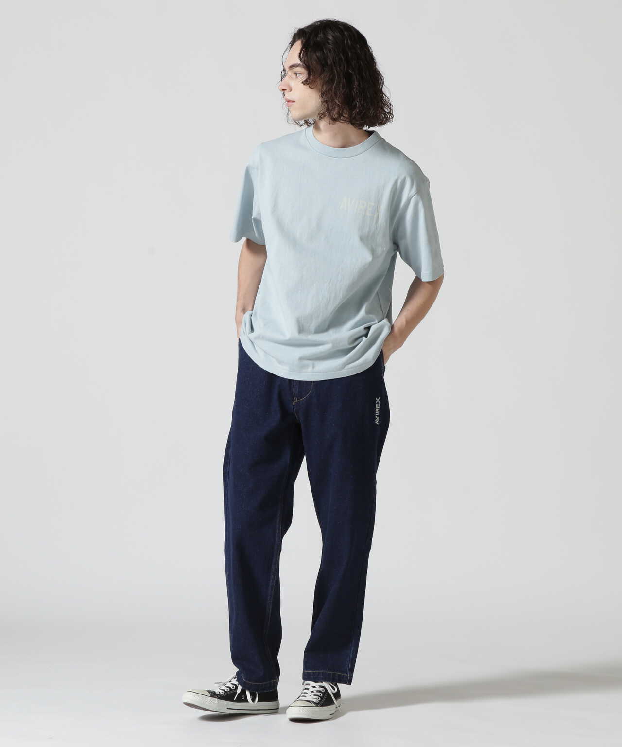 《WEB&DEPOT限定》DENIM EASY PANTS / デニム イージー パンツ