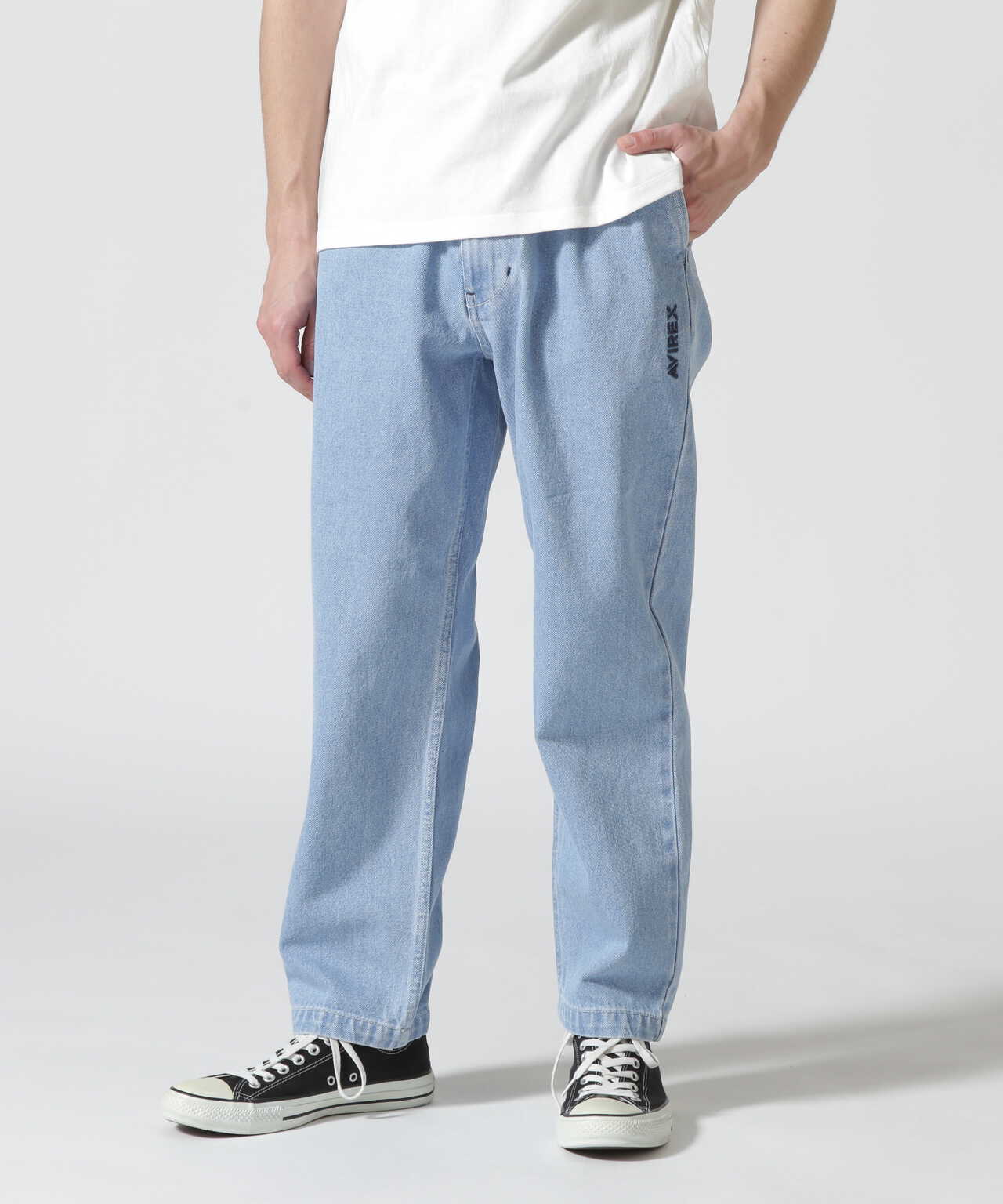 《WEB&DEPOT限定》DENIM EASY PANTS / デニム イージー パンツ