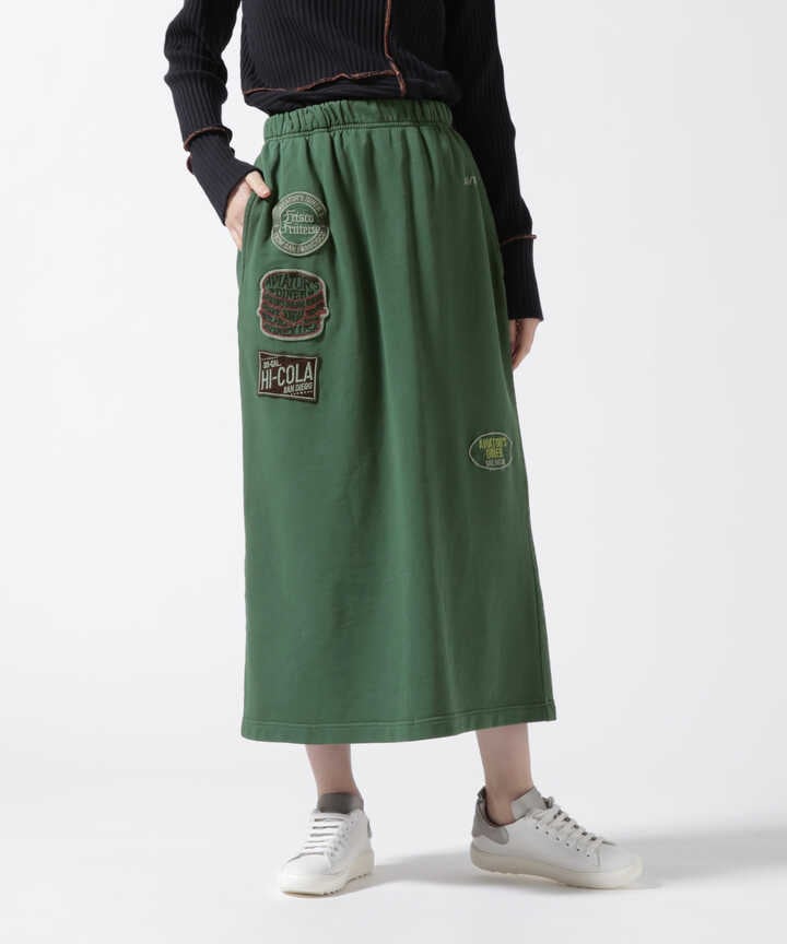 《直営店限定》WEST COAST FADE WASH SKIRT/ ウエストコースト フェイドウォッシュスカート