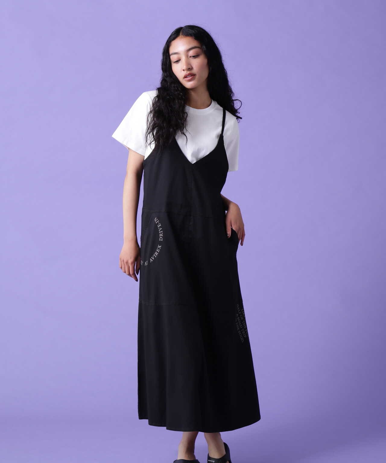 CROSS STRING CAMISOLE DRESS/クロス ストリング キャミソール ドレス