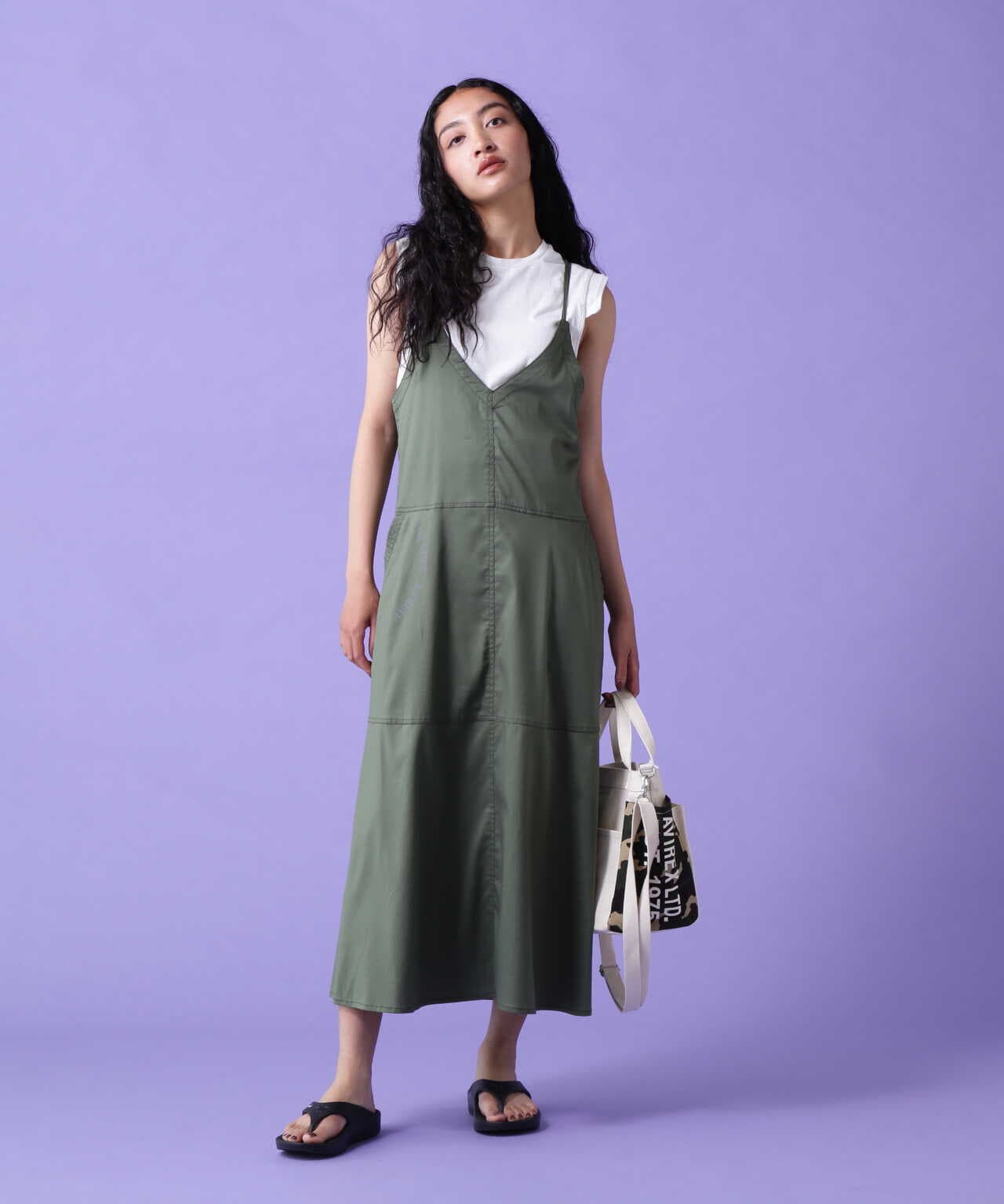 CROSS STRING CAMISOLE DRESS/クロス ストリング キャミソール ドレス