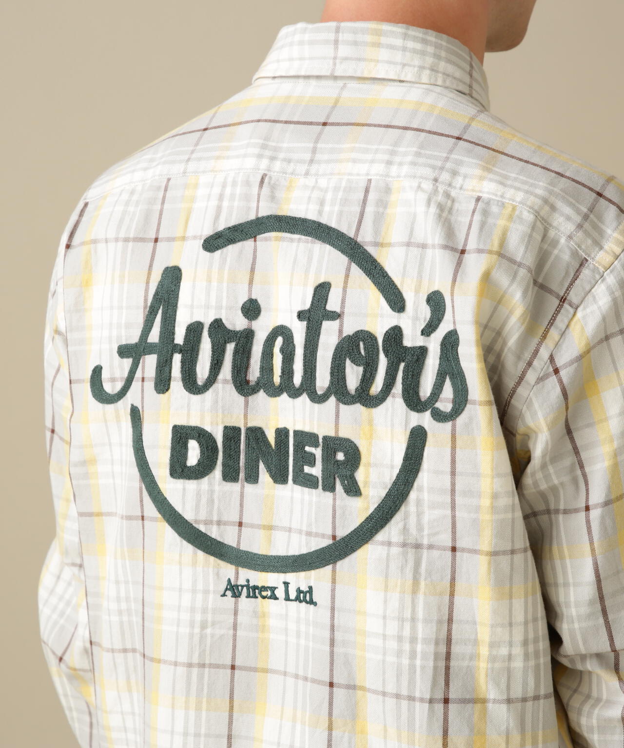 L/S CHECK WORK SHIRT Aviators Diner / チェック ワークシャツ アヴィエーターズ ダイナー