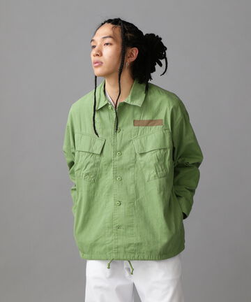 《WEB&DEPOT限定》PIGMENT DYED FATIGUE SHIRT / ピグメント ダイ ファティーグ シャツ