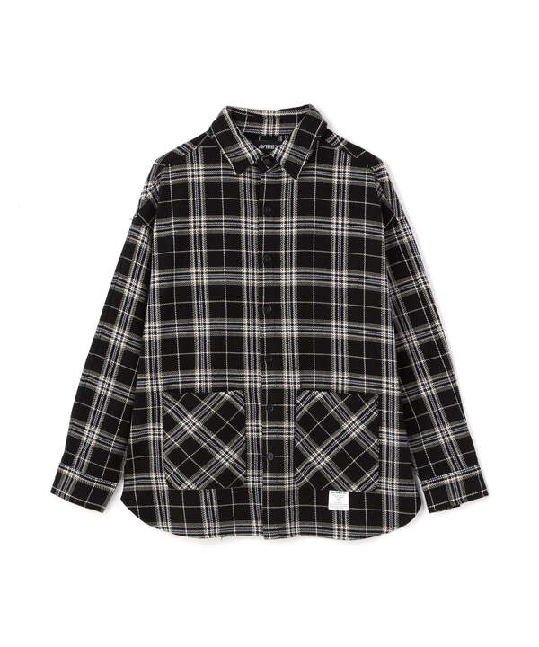 《直営店限定》FRONT POCKET CHECK SHIRT / フロント ポケット チェックシャツ