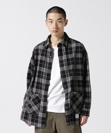 《直営店限定》FRONT POCKET CHECK SHIRT / フロント ポケット チェックシャツ