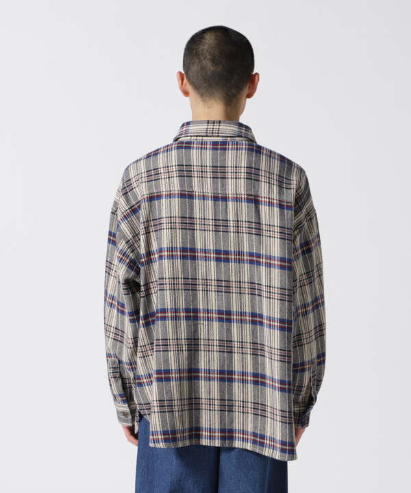 《直営店限定》FRONT POCKET CHECK SHIRT / フロント ポケット チェックシャツ