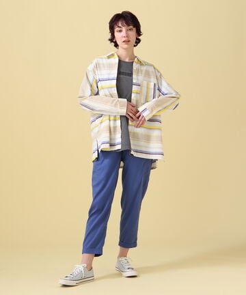 YARN-DYED MULTI BORDER SHIRT/ ヤーンダイ マルチボーダーシャツ