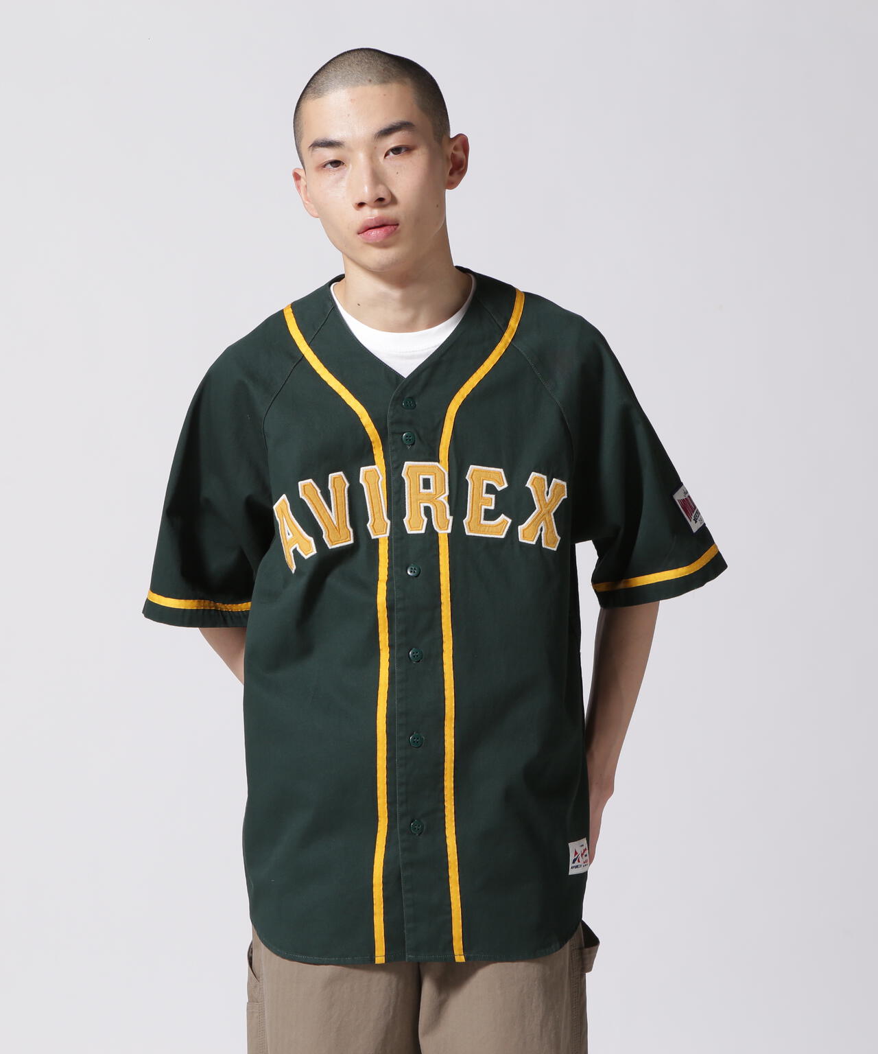 直営店限定》BASE BALL SHIRT / ベースボール シャツ | AVIREX 