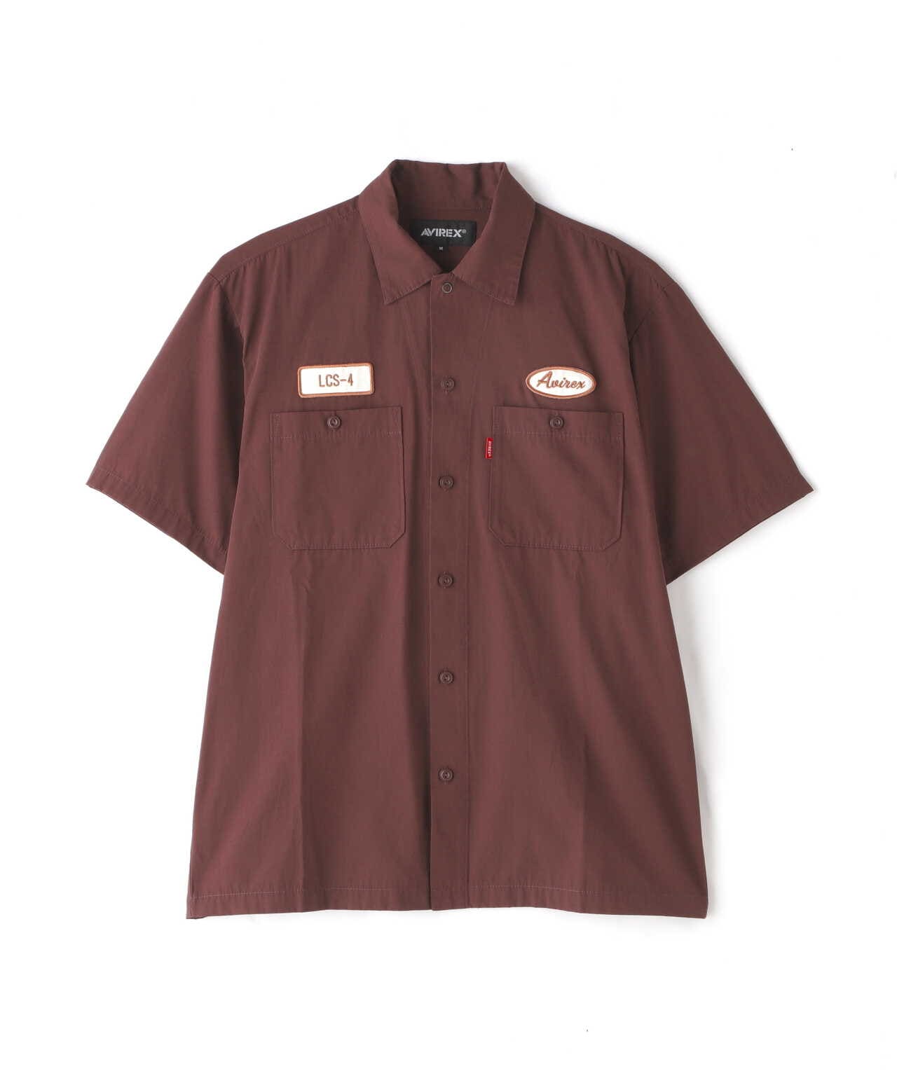 SHORTSLEEVE WORK SHIRT U.S.N. / ワークシャツ U.S.N.