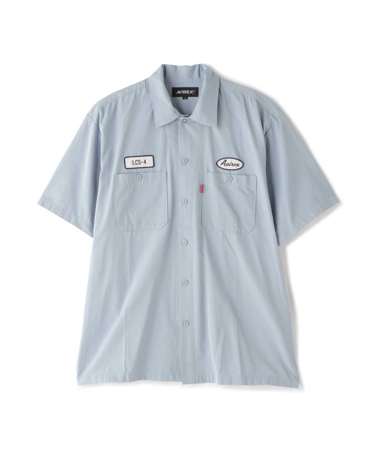 SHORTSLEEVE WORK SHIRT U.S.N. / ワークシャツ U.S.N.