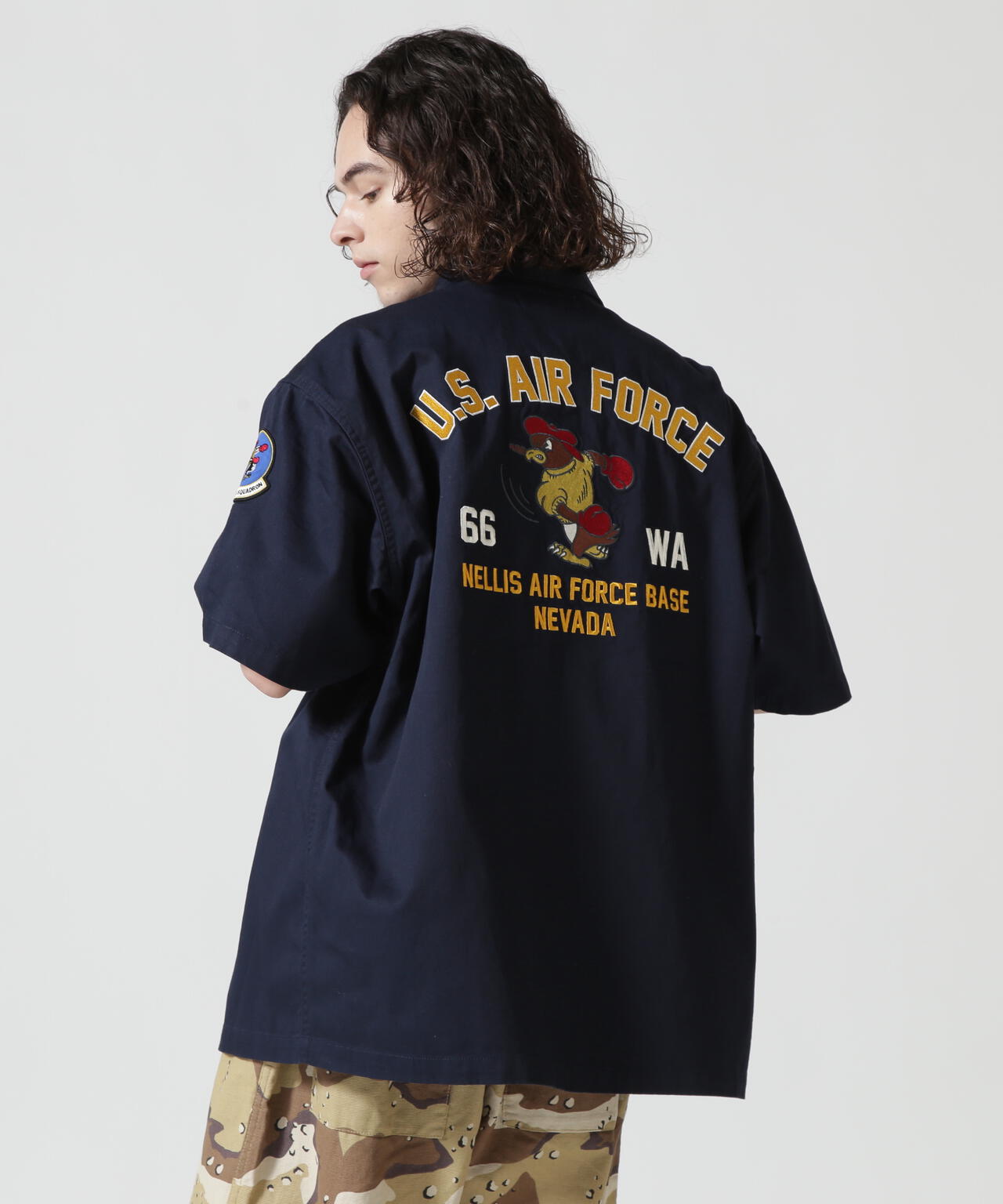 OG-107 TYPE S/S SHIRT 66th WEAPONS SQUADRON / 半袖シャツ 66th ウエポンズ スコードロン