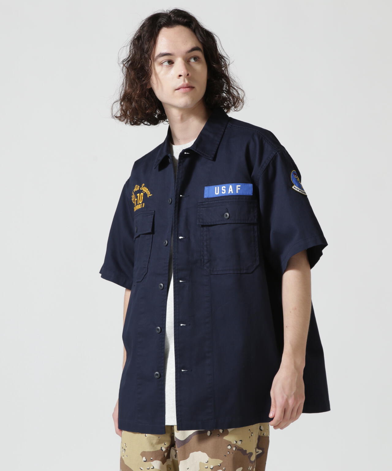 OG-107 TYPE S/S SHIRT 66th WEAPONS SQUADRON / 半袖シャツ 66th ウエポンズ スコードロン