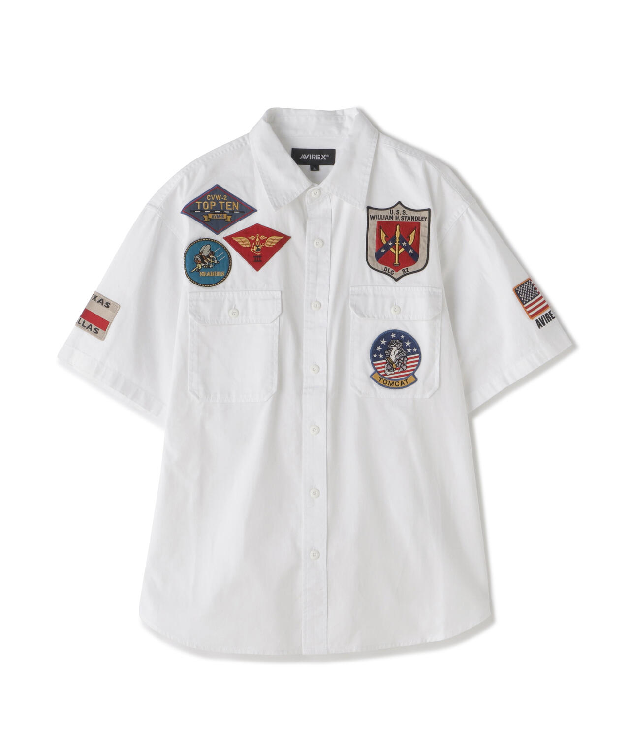 TOPGUN SHIRT SLEEVE SHIRT / トップガン 半袖 シャツ