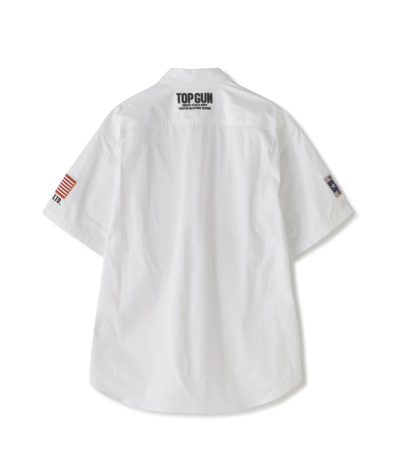 TOPGUN SHIRT SLEEVE SHIRT / トップガン 半袖 シャツ | AVIREX