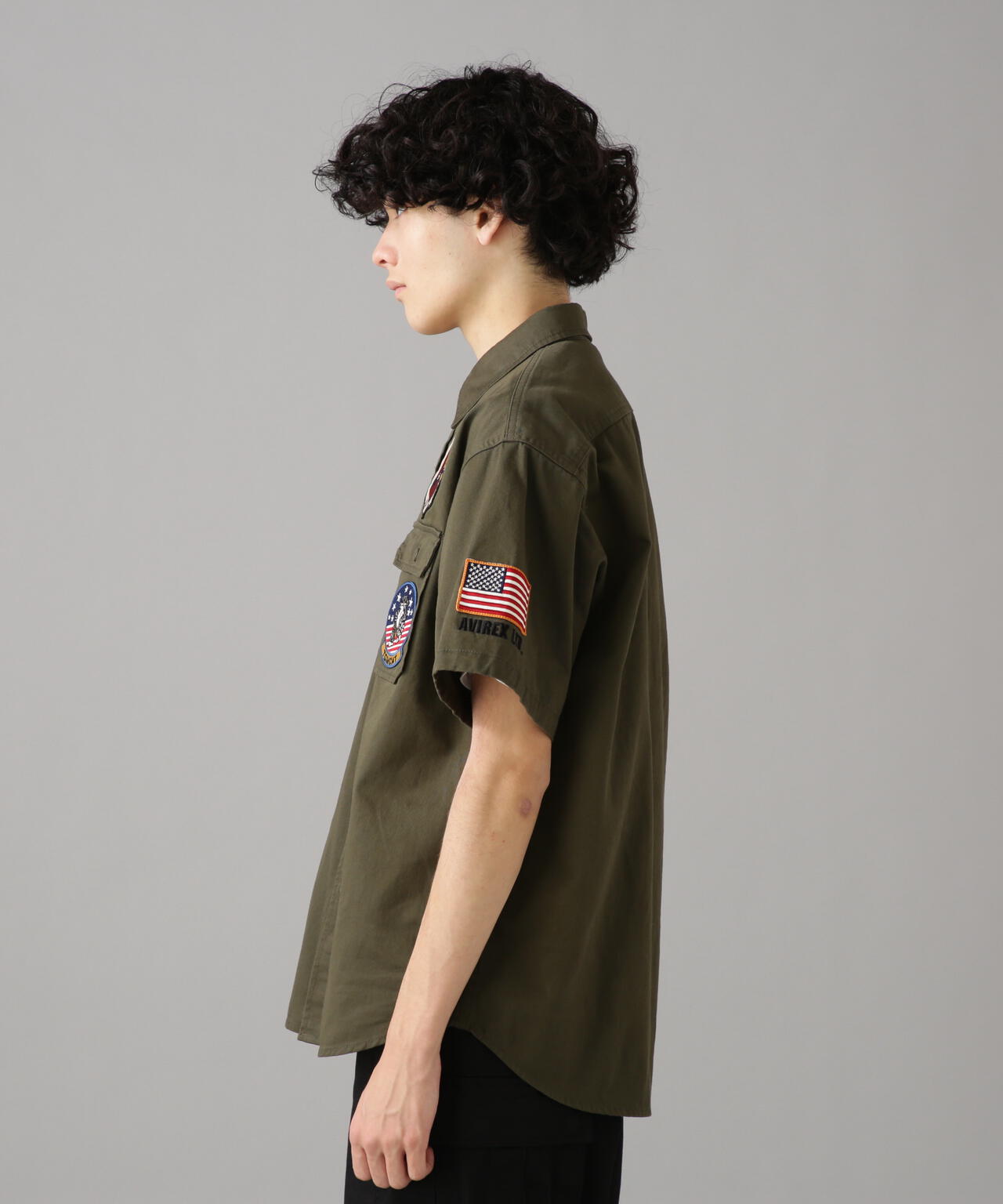 TOPGUN SHIRT SLEEVE SHIRT / トップガン 半袖 シャツ | AVIREX