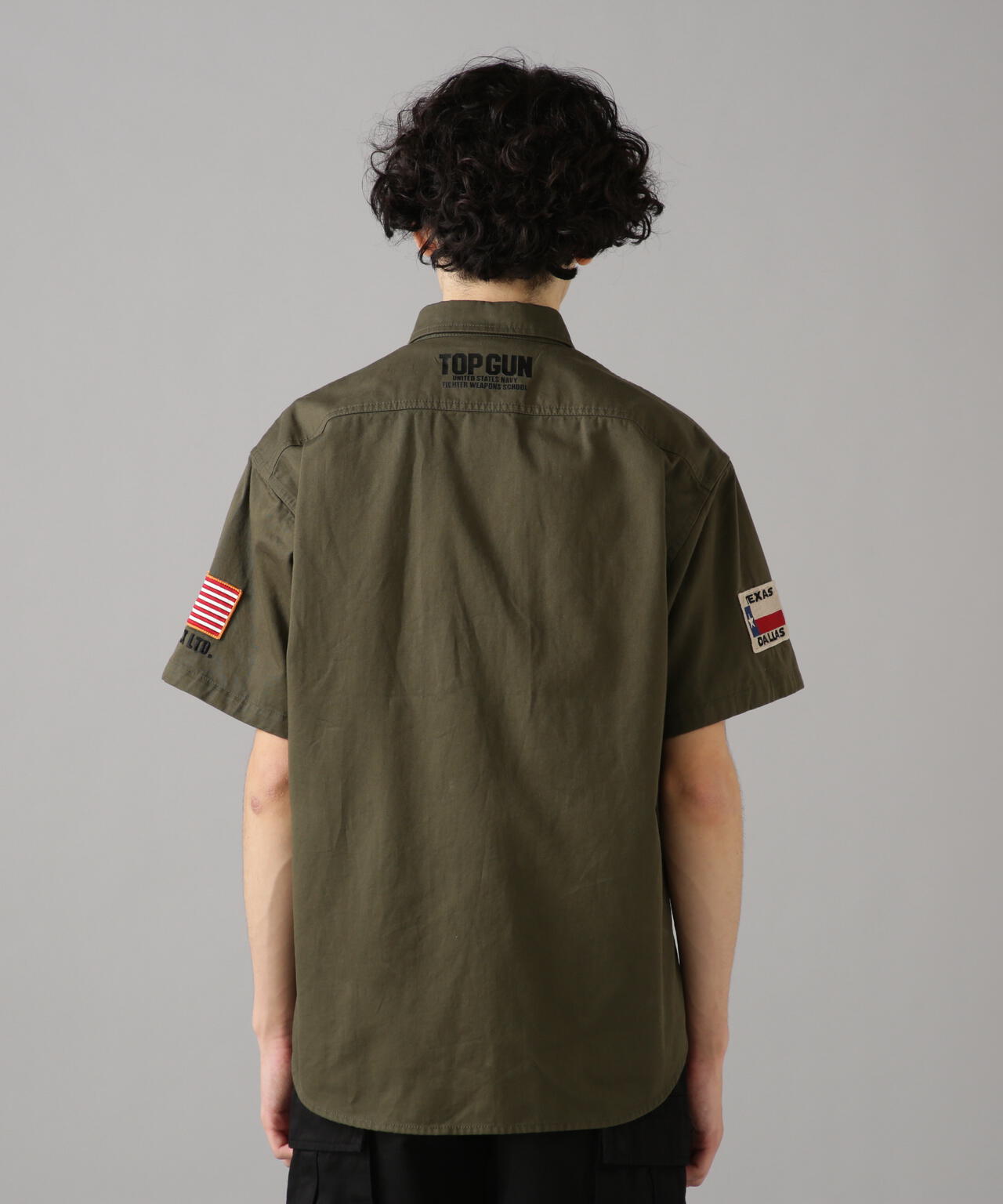 TOPGUN SHIRT SLEEVE SHIRT / トップガン 半袖 シャツ | AVIREX