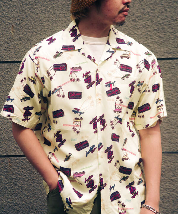 AVIATOR'S DINER ALOHA SHIRT / アヴィエーターズ ダイナー アロハシャツ