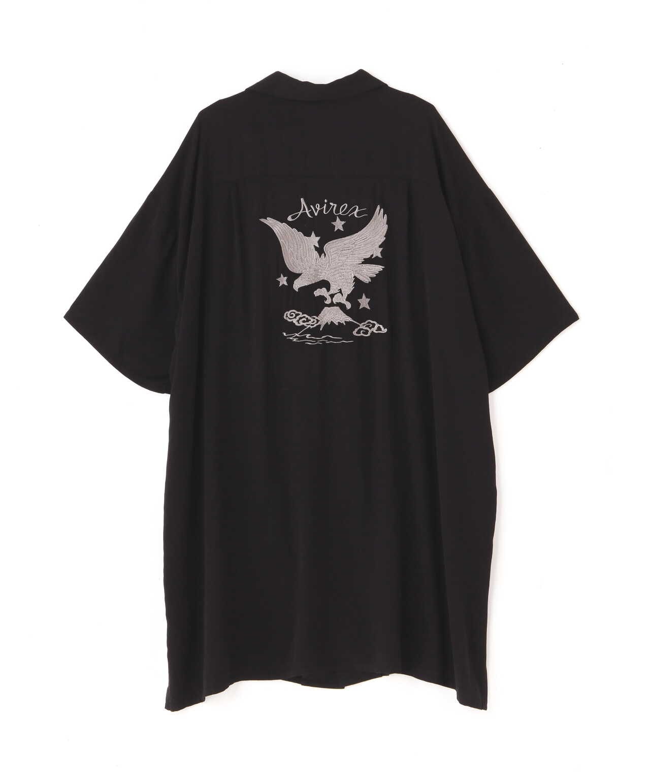 限定》EAGLE SKA SHIRT / イーグル スカ刺繍シャツ | AVIREX