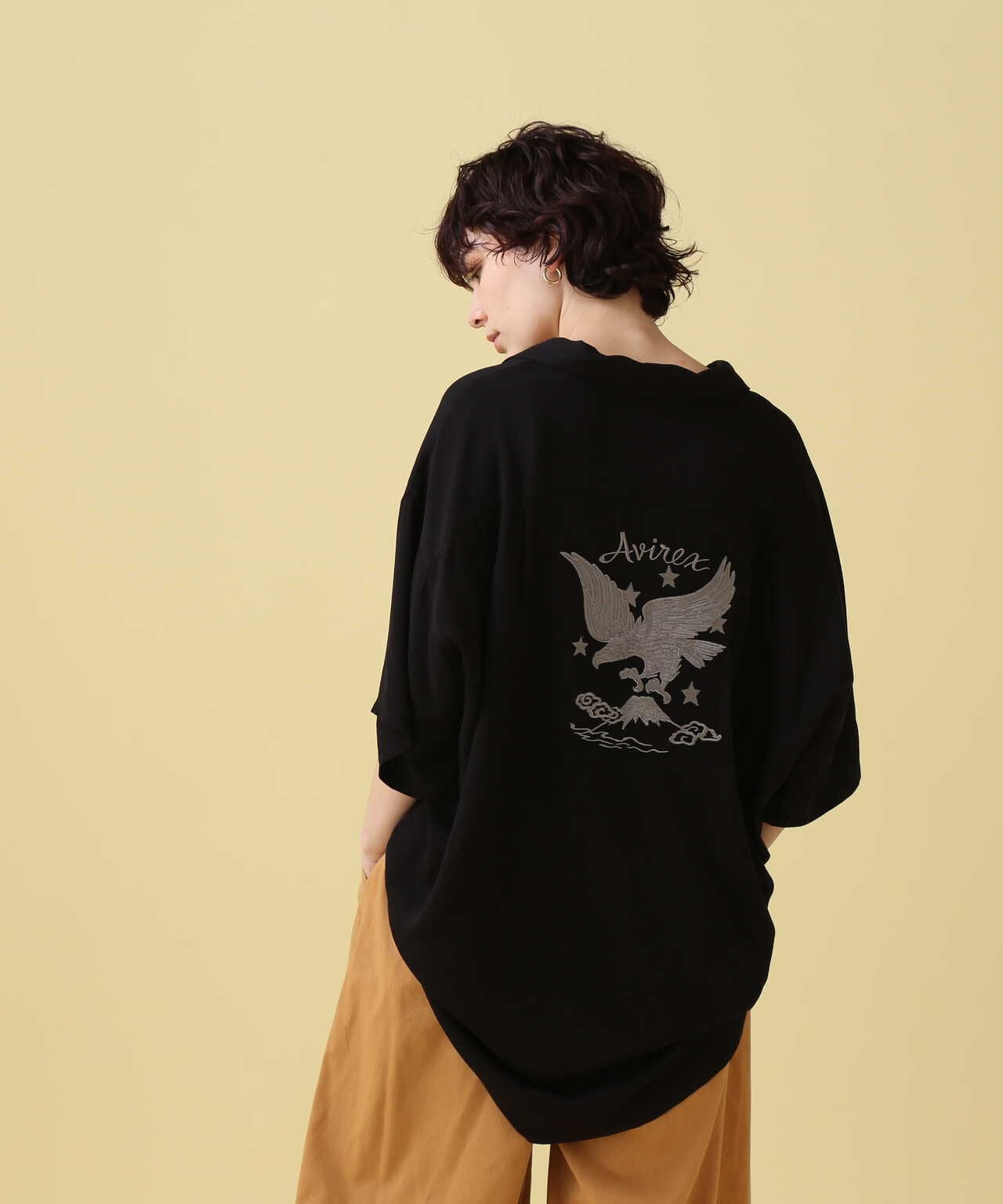 限定》EAGLE SKA SHIRT / イーグル スカ刺繍シャツ | AVIREX 
