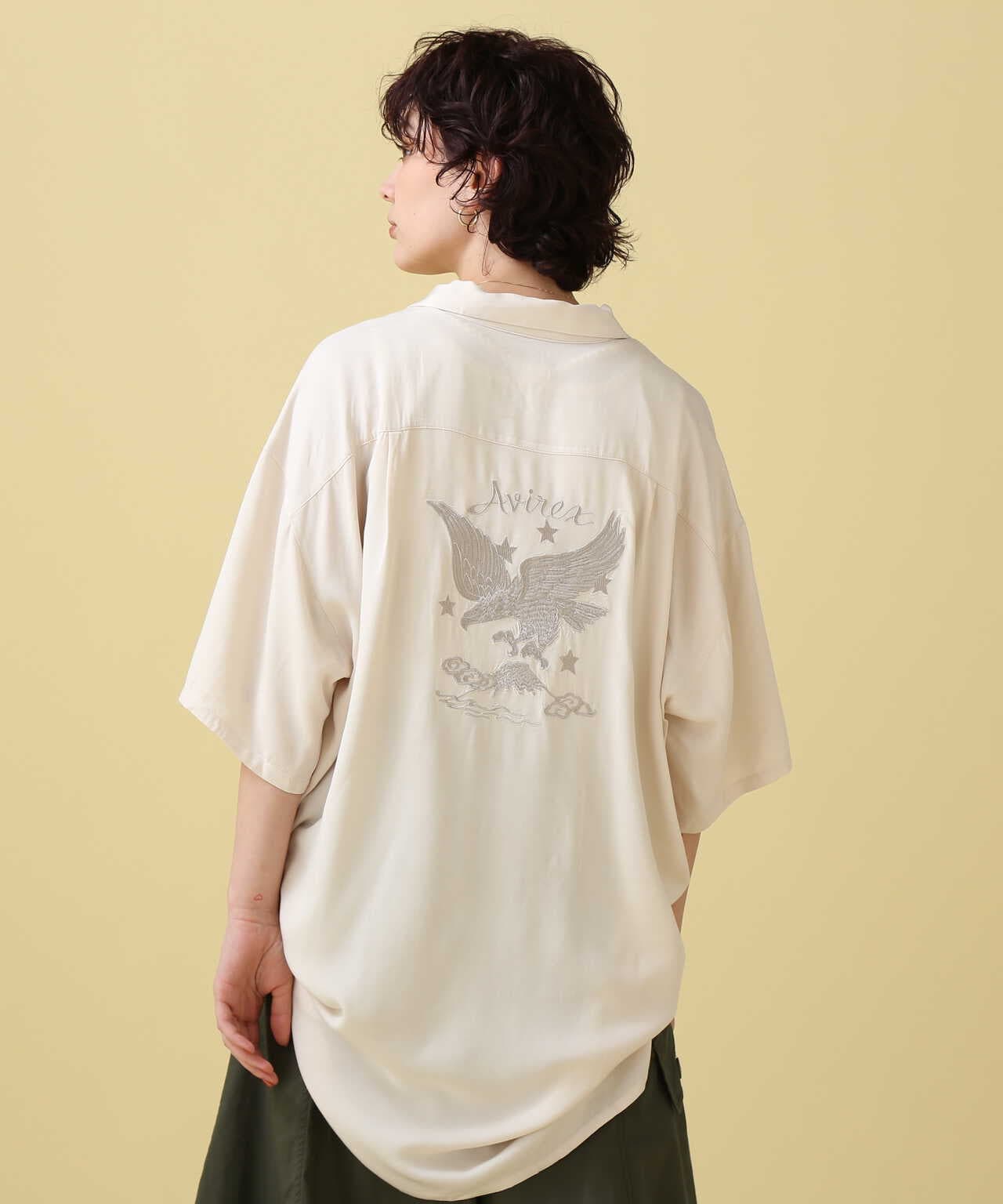 限定》EAGLE SKA SHIRT / イーグル スカ刺繍シャツ | AVIREX ...