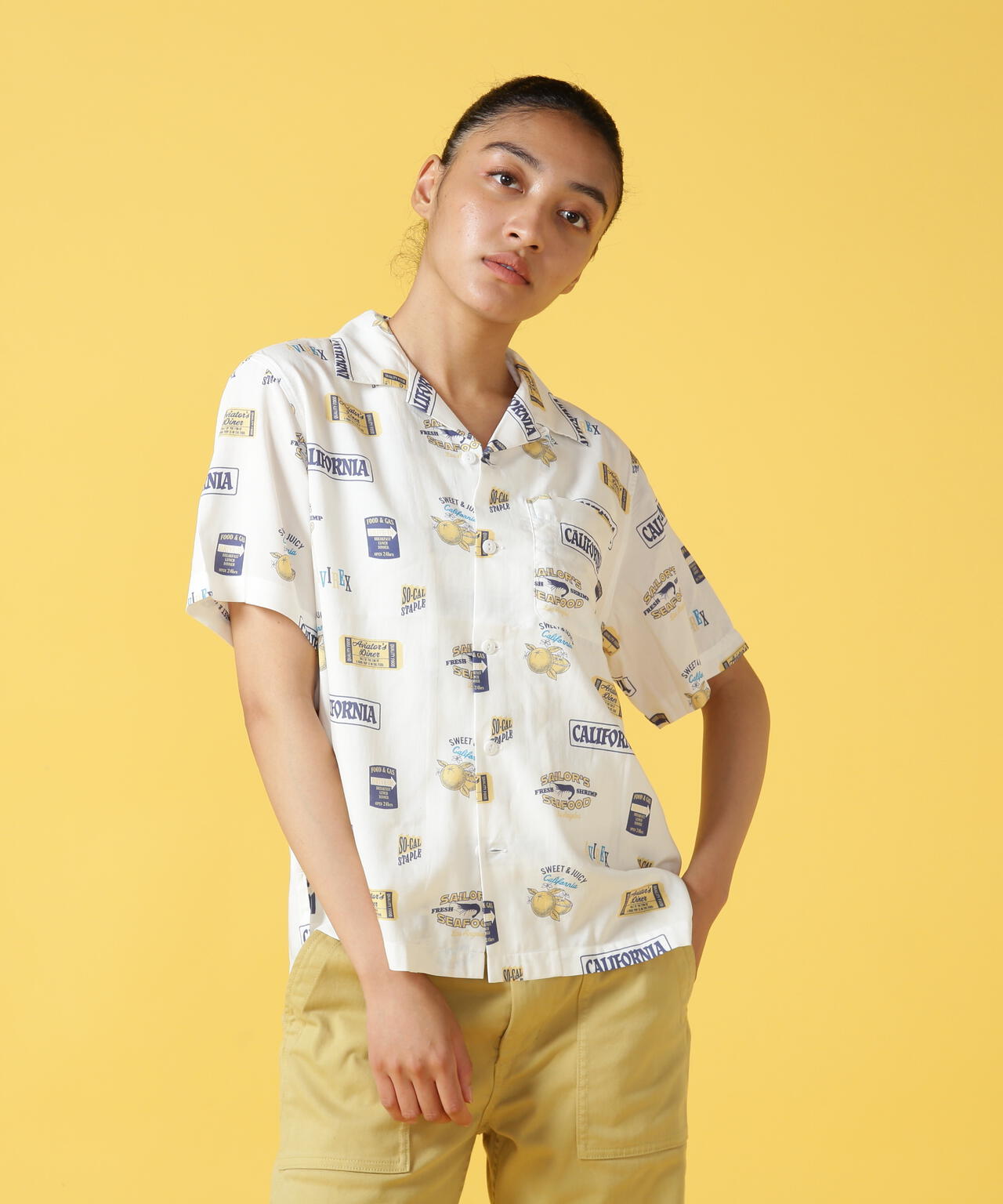 ALOHA SHIRT/ アロハシャツ/AVIREX/アヴィレックス