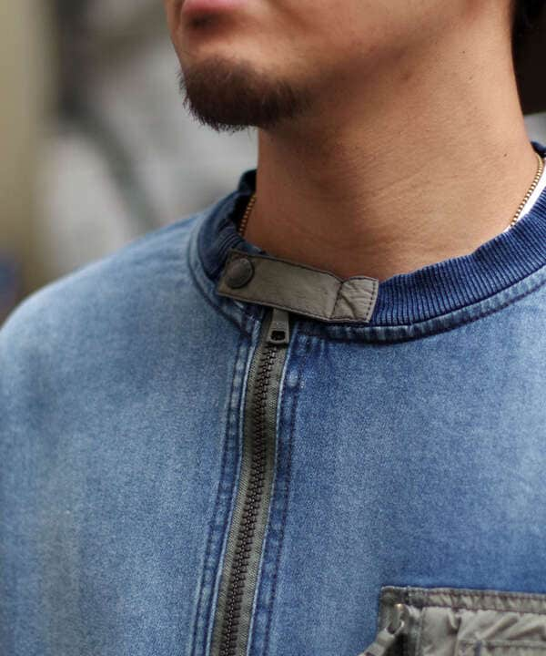 【WEB限定】【TYPE BLUE】ジョグデニム プルオーバー/JOG DENIM PULLOVER