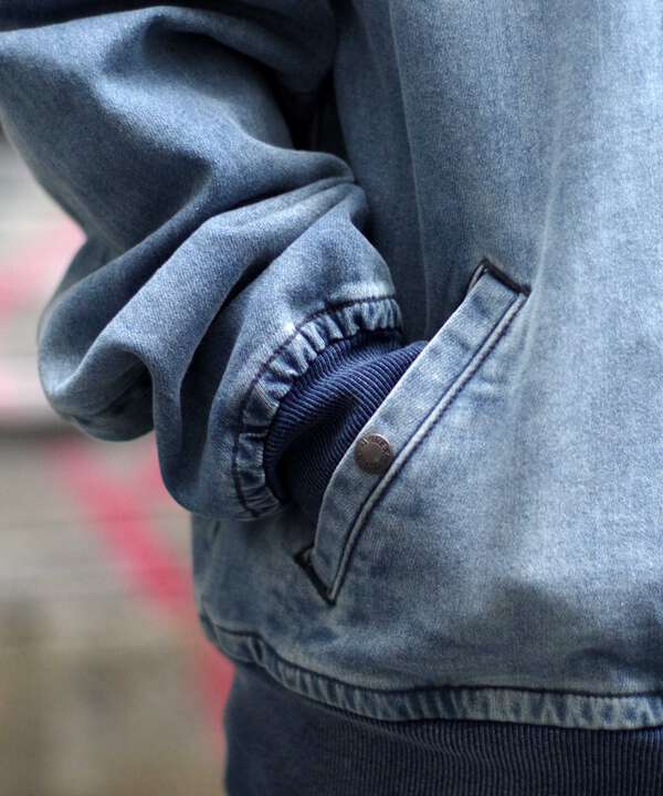 【WEB限定】【TYPE BLUE】ジョグデニム プルオーバー/JOG DENIM PULLOVER