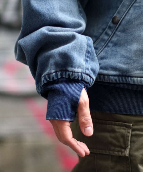 【WEB限定】【TYPE BLUE】ジョグデニム プルオーバー/JOG DENIM PULLOVER