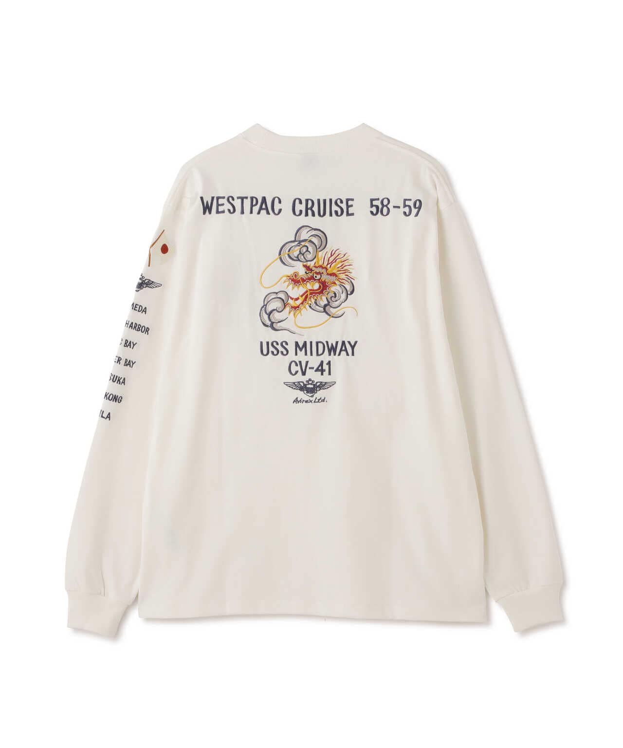 WEST PACIFIC CRUISE L/S T-SHIRT / ウェスト パシフィック クルーズ 