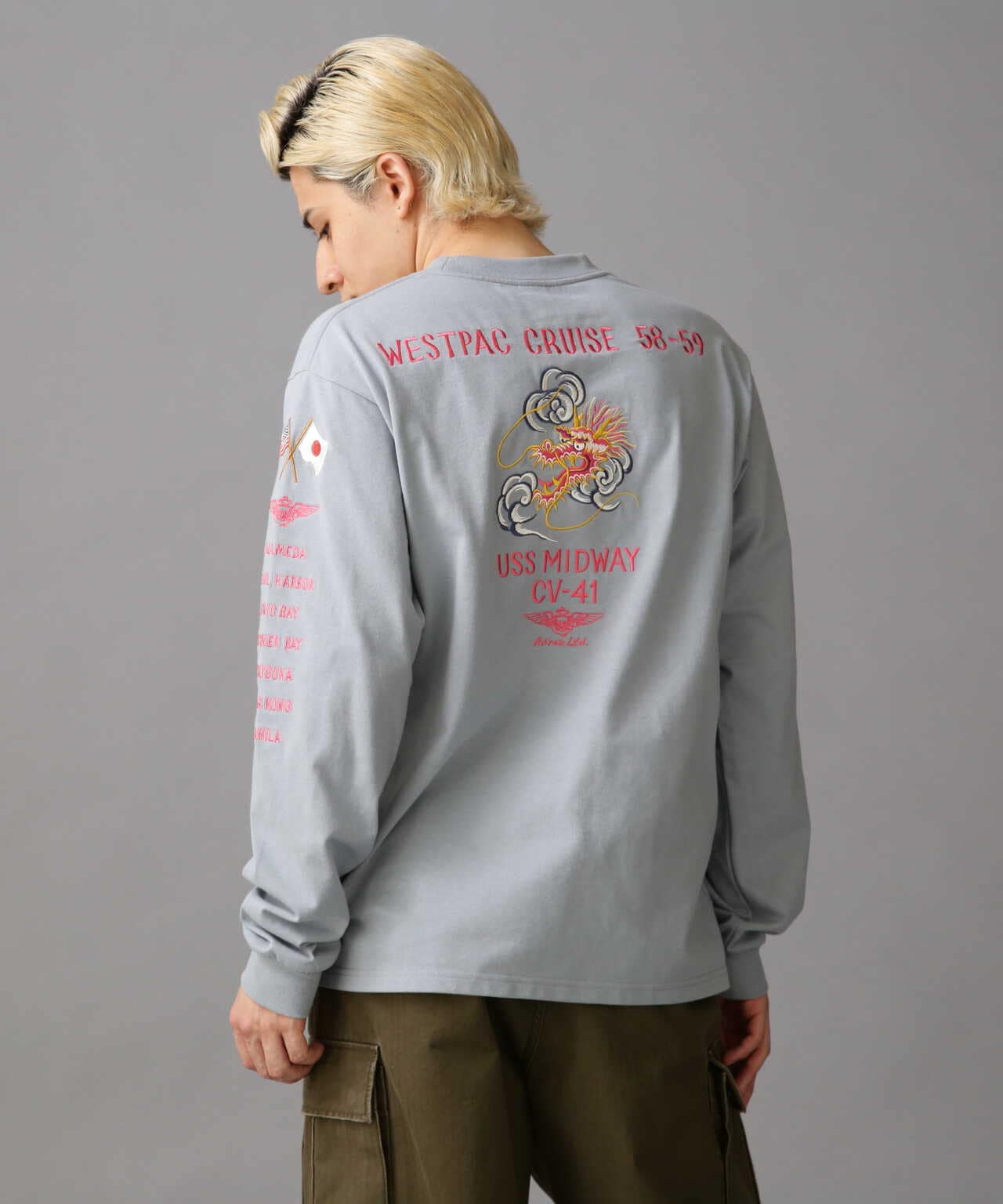 WEST PACIFIC CRUISE L/S T-SHIRT / ウェスト パシフィック クルーズ ...