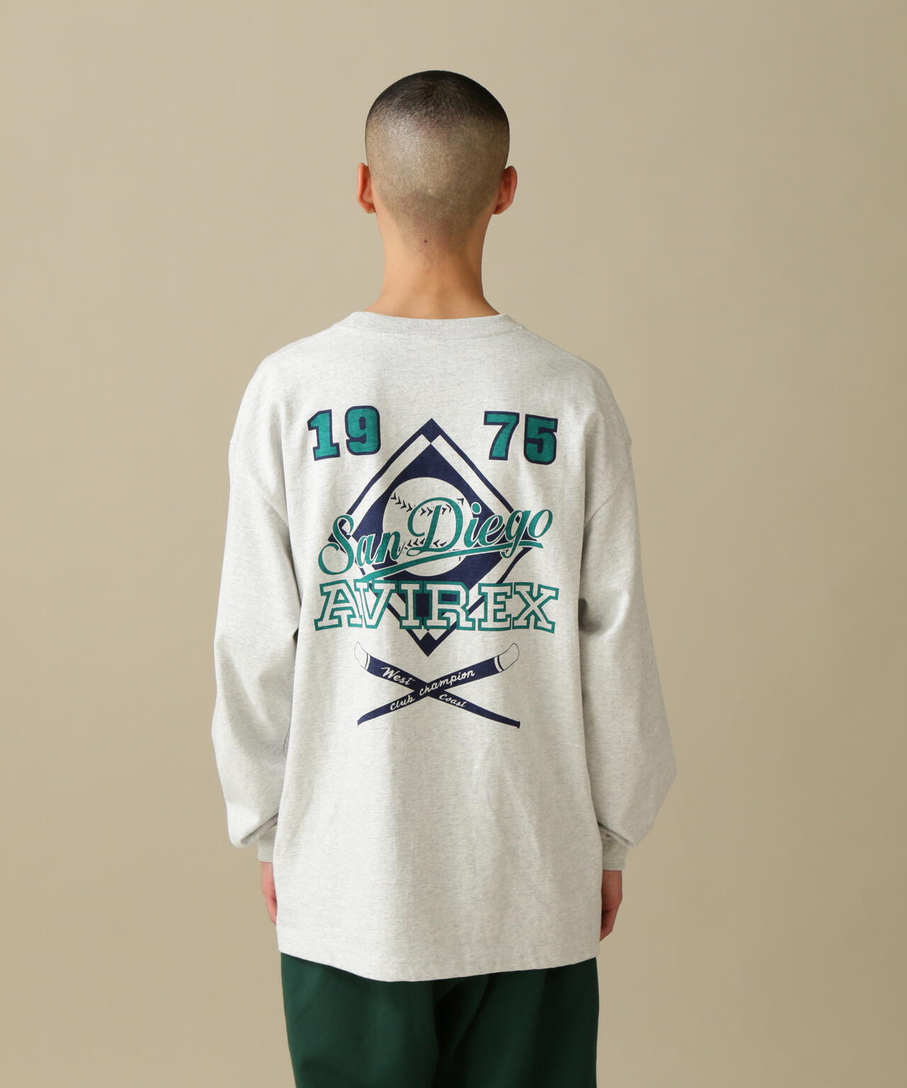 BASEBALL CLUB L/S T-SHIRT / ベースボール クラブ Tシャツ