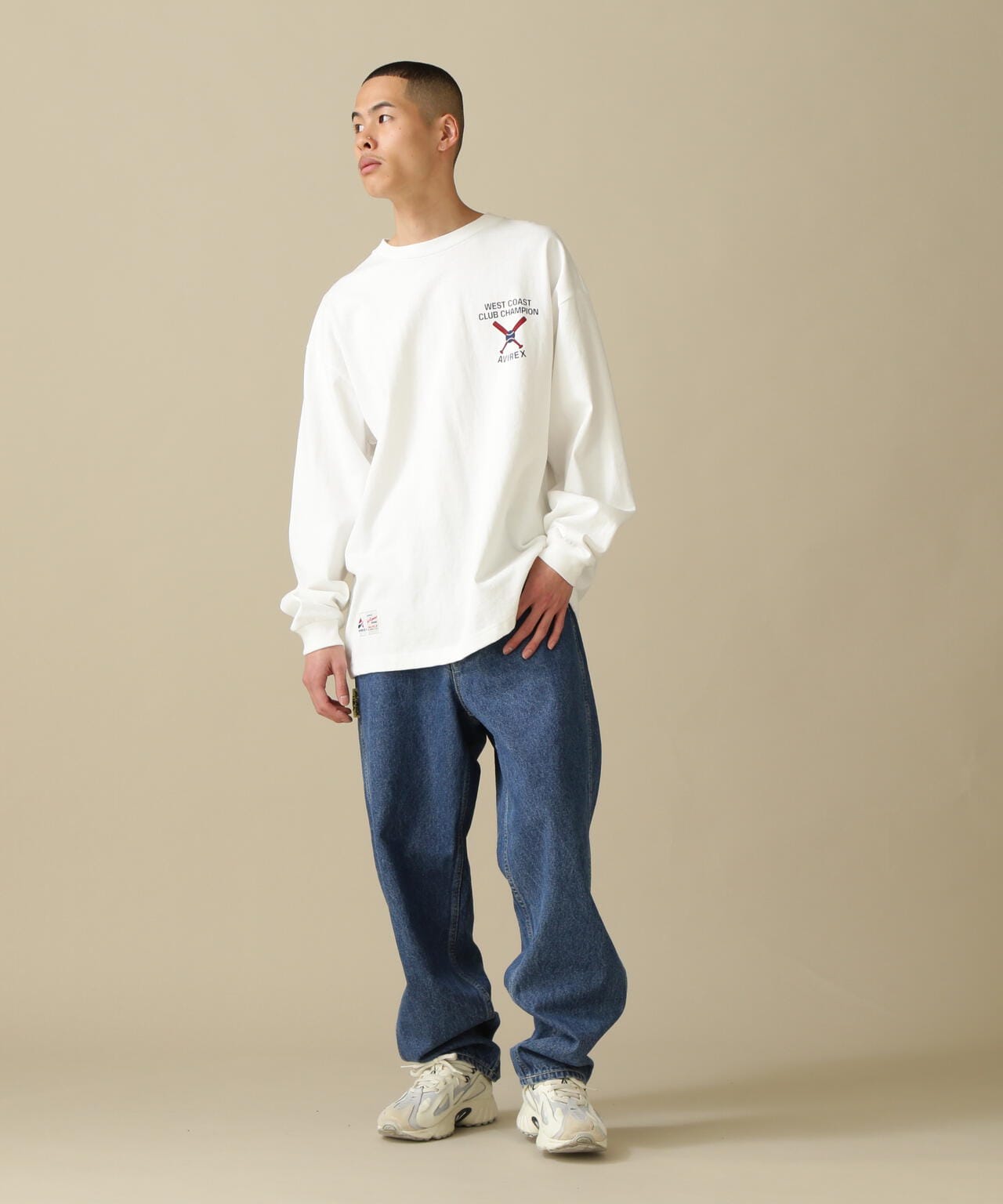 BASEBALL CLUB L/S T-SHIRT / ベースボール クラブ Tシャツ | AVIREX 