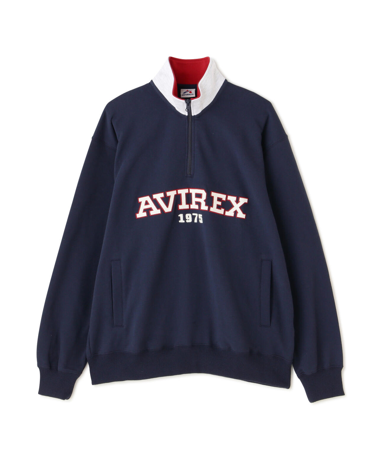 《直営店限定》LOGO HALF ZIP SWEAT / ロゴ ハーフジップ スウェット