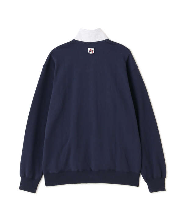 直営店限定》LOGO HALF ZIP SWEAT / ロゴ ハーフジップ スウェット