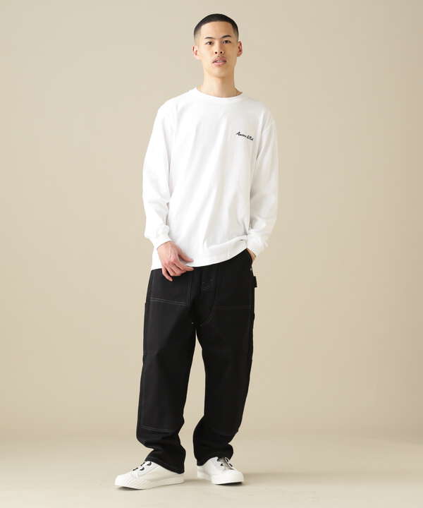 【WEB&DEPOT限定】LONG SLEEVE T-SHIRT AVIREX USA / ロングスリーブ Ｔシャツ アヴィレックス USA