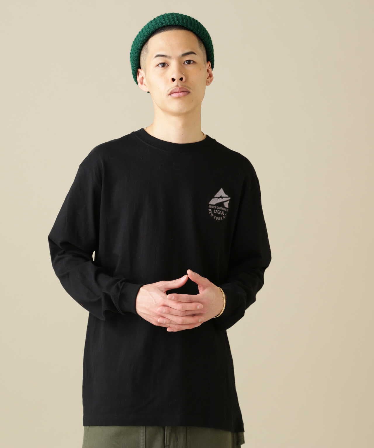 WEB&DEPOT限定》LONG SLEEVE T-SHIRT 'SAME TONE LOGO' / ロング