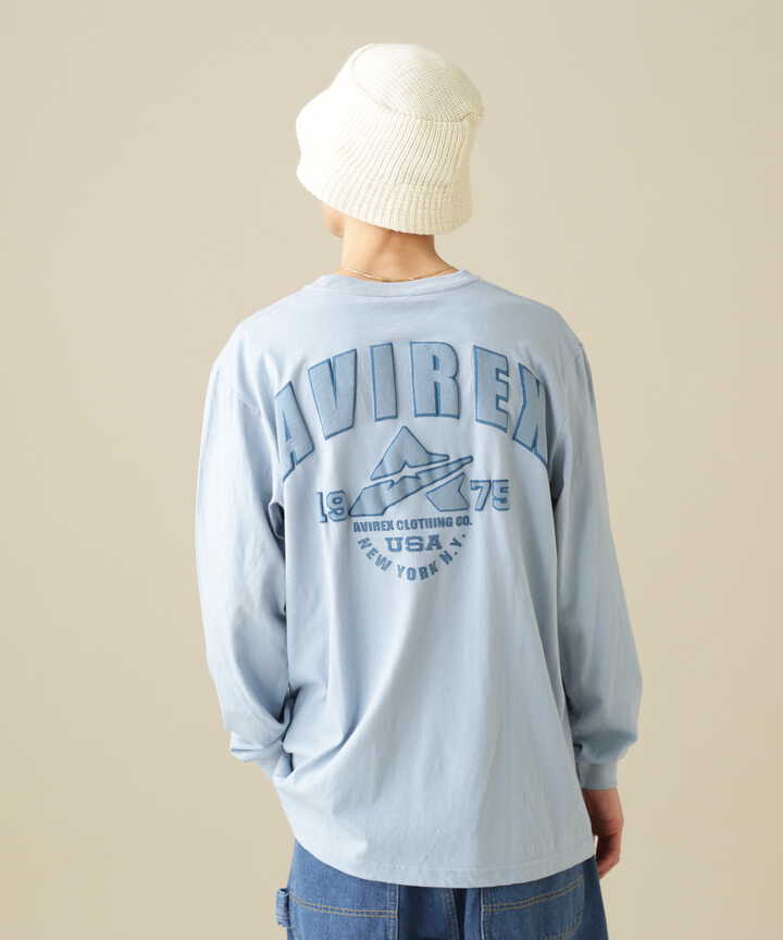 WEB&DEPOT限定》LONG SLEEVE T-SHIRT 'SAME TONE LOGO' / ロング