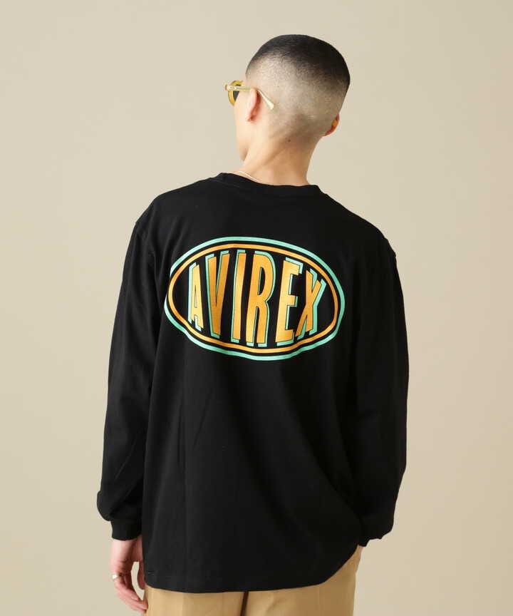 《WEB&DEPOT限定》LONG SLEEVE T-SHIRT OVAL LOGO/ ロングスリーブ Tシャツ オーバル ロゴ